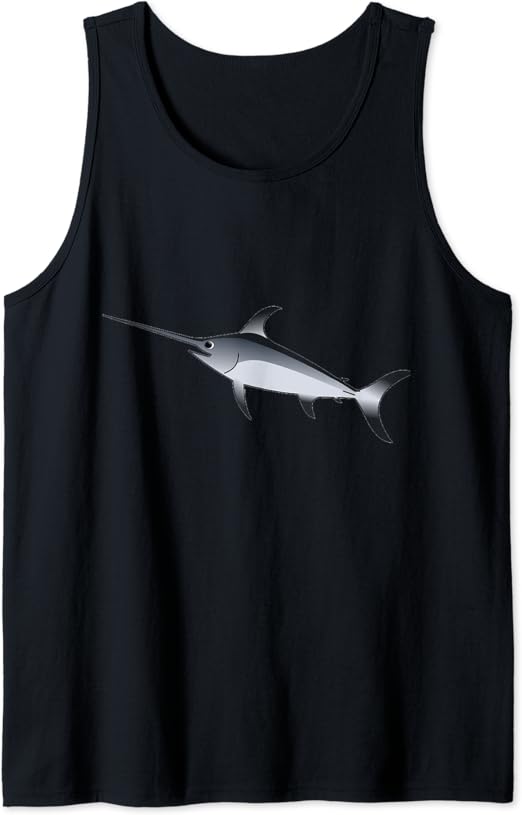 Swordfish Marlin Tank Top Clothing